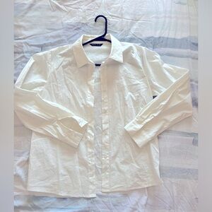 White Button down Oxford Size Medium